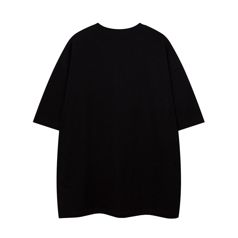 Fashion Cotton Short-sleeved T-shirt For Men And Women